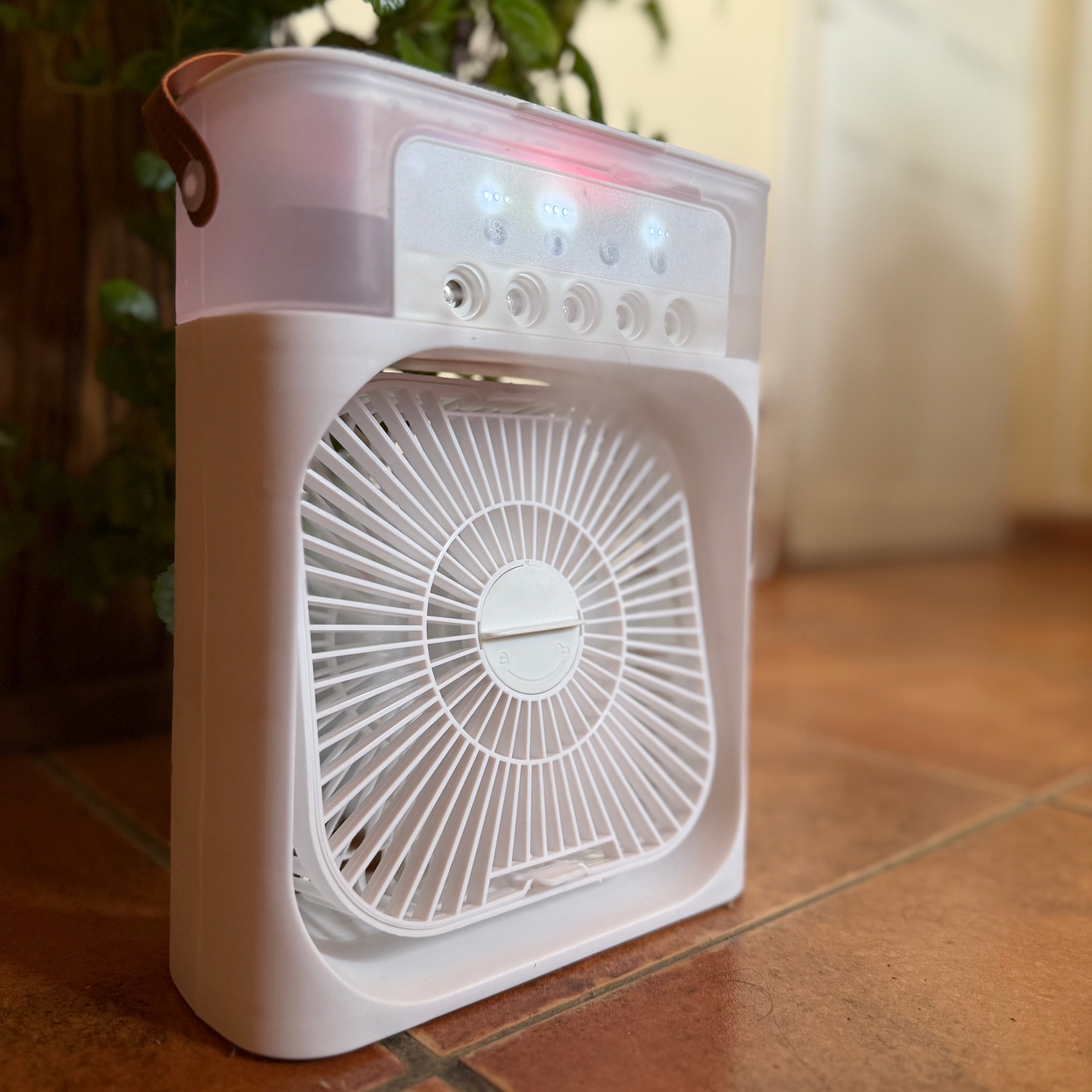 Ventilador Climatizador con Pulverizador portátil